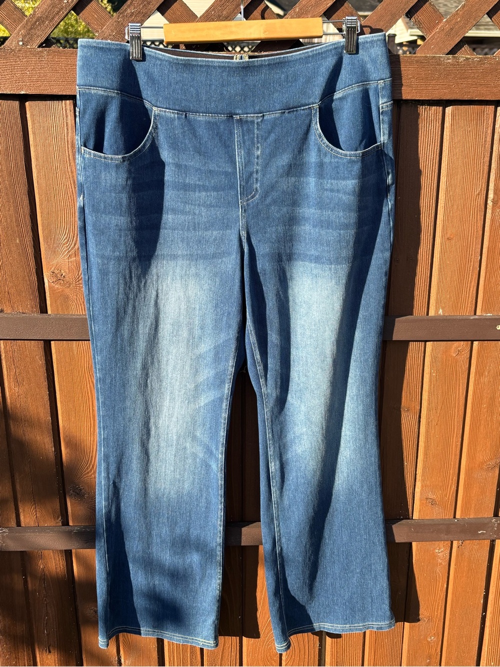 Halara Flex High Waisted Casual Bootcut Jeans | Pull-On | Size 1X